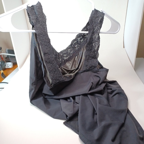 VANITY FAIRvStyle 10-073 Full Length Anti-Static Slip. Size 38/44 Black - Picture 12 of 15